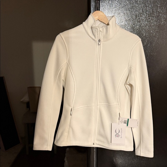 Spyder Women's White Ski Jacket - Picture 1 of 2